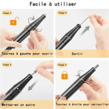 Professional Nail Drill, 35000 RPM with 6 Drill Bits for Manicure and Pedicure