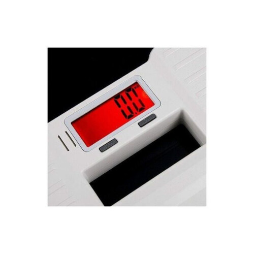 Mini digital bathroom scale (white)