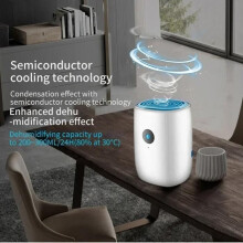 220V Dehumidifier for Bedroom, Basement, Moisture Resistant, Small Moisture Absorption Dehumidifier for