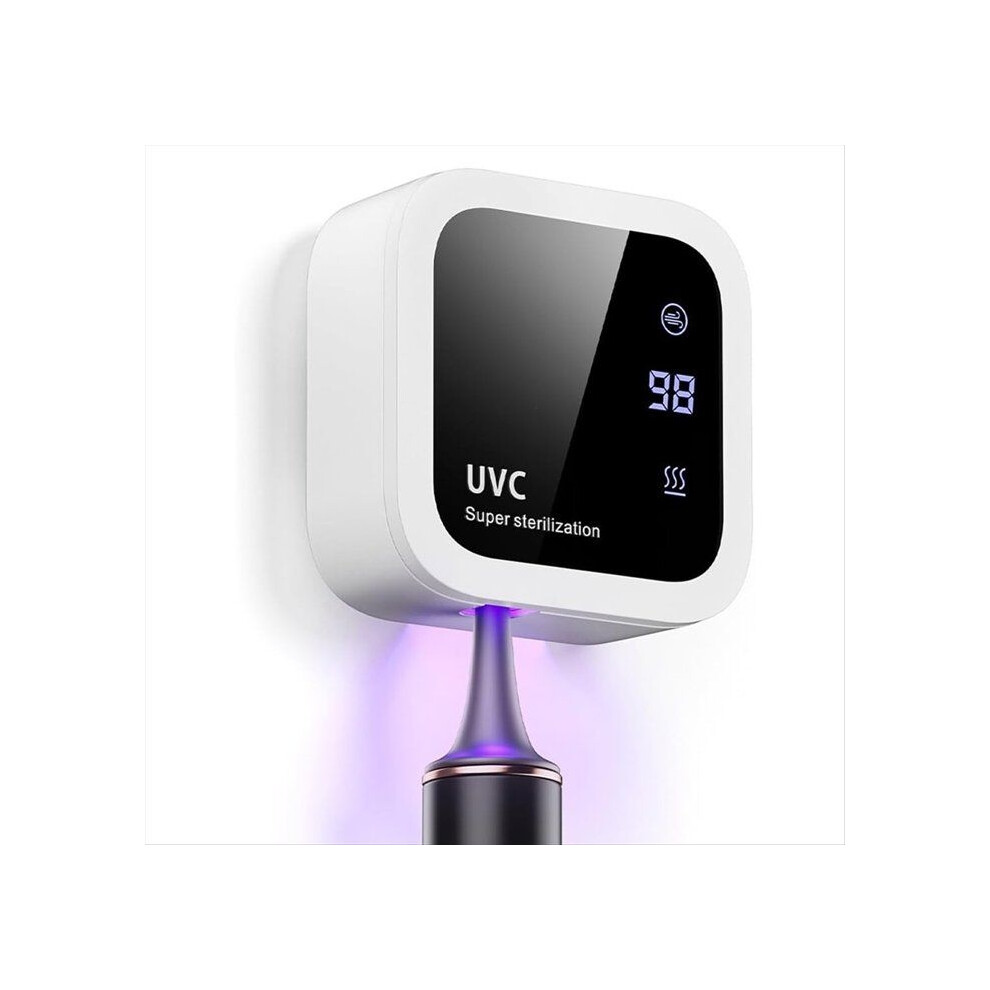 Aihontai Toothbrush Holder, Travel Organizer For Electric Toothbrush, Smart Led Display, Toothbrush Timer