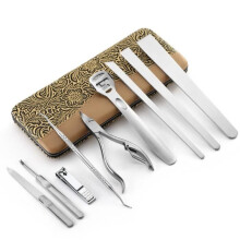 Professionelles Pediküre-Werkzeugset, 9-teiliges Pediküre-Messer-Set aus Edelstahl