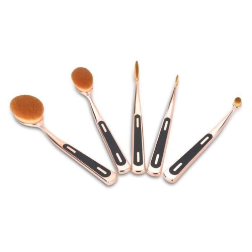 5 Stück tragbare multifunktionale Make-up-Pinsel