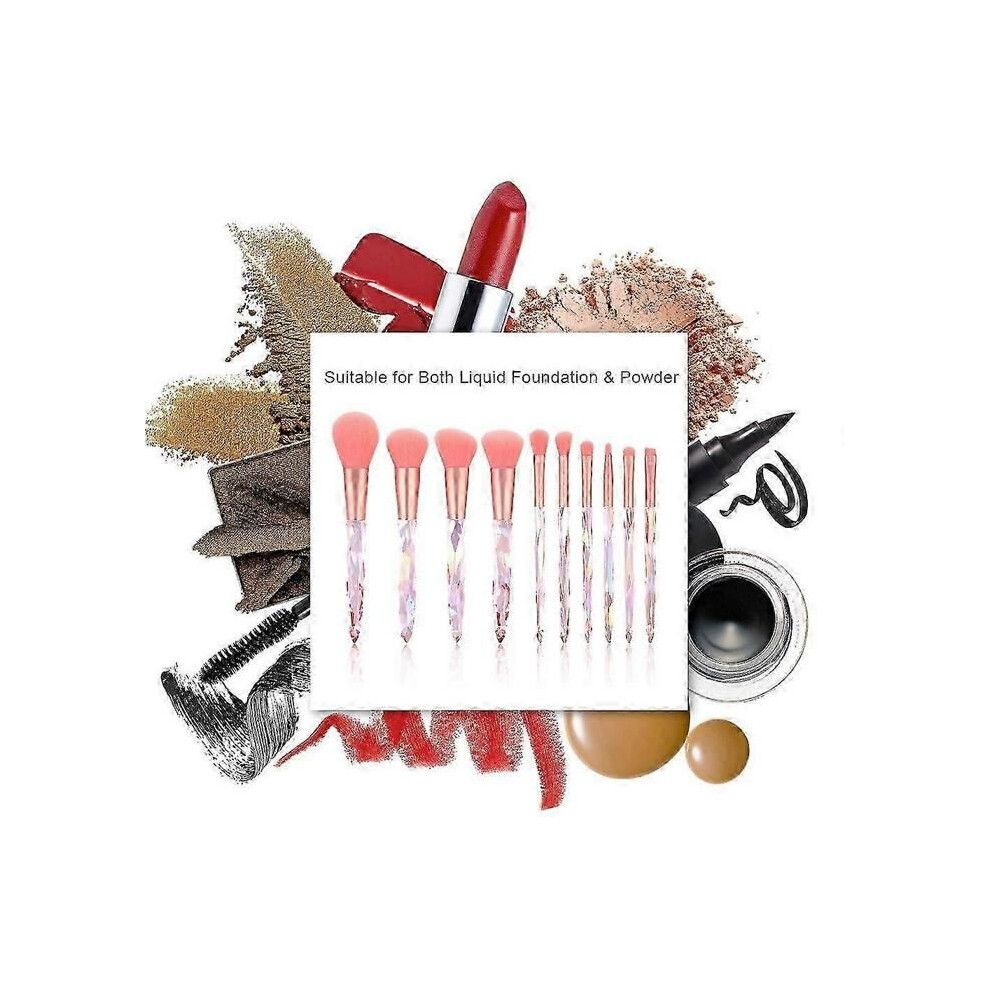 Aihontai Makeup Brush Set For Blending Foundation, Liquid Cream, Powder, Eyeshadow, Blush