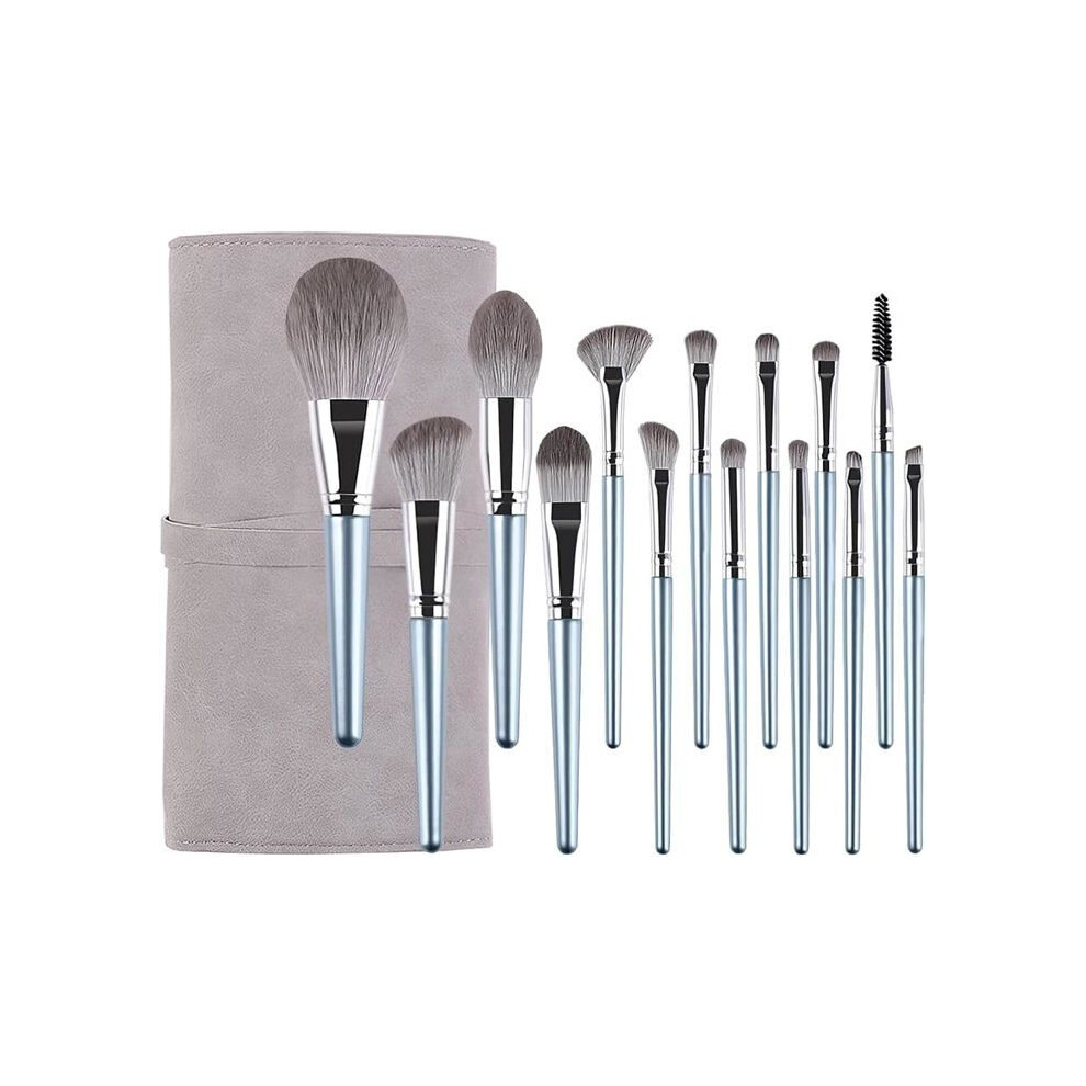 Aihontai 14 Professional Makeup Brushes, Foundation Brush, Eyeshadow Brush, Face Makeup Brushes