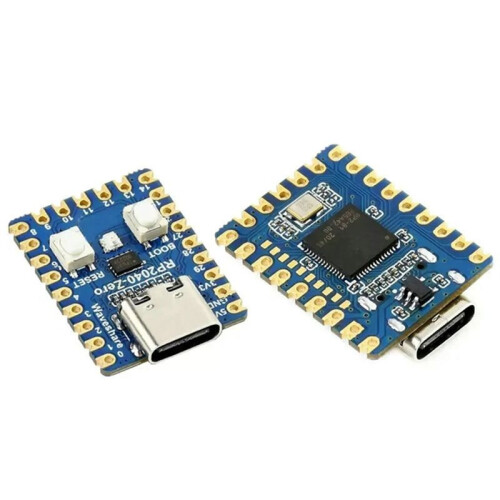 2 Pièces RP2040-Zero RP2040 pour Raspberry Pi Microcontroller  Development Board Module Dual-Core M0+ Processor 2MB Flash 2