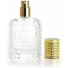 Höyrystin - YYV - Lasinen höyrystin - 50 ml - Täytettävä - Kultainen suppilo