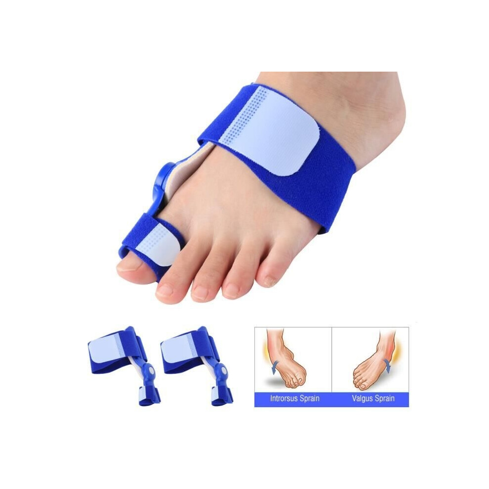 Aihontai Adult Bunion Corrector - Zerodis - Hallux Valgus Separator - White - Blue
