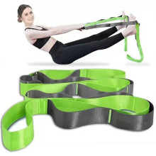 Non-elastic training band with loops