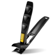 INF Nagelknipser mit gebogenem Design und breiter Maulöffnung