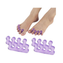 2 Paar Zehenspreizer aus Silikongel – weich und flexibel – zum Auftragen von Nagellack