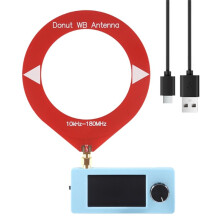 SI4732 Radio Receiver 10KHz-180MHz 1.9inch Display Portable Shortwave Radio Receiver FM/AM/LSB/USB SI4732 Radio