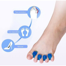 Toe Separators - SBAS - 2 Pairs - Bunion Relief - Hallux Valgus Correction - Pedicure