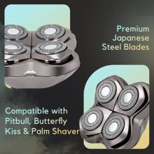 Vervangende scheerkop – Compatibel mes voor Pitbulls Gold Pro, Silver Pro, Platinum Pro en Butterfly Kiss Pro tondeuses