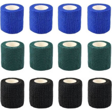 12 pezzi di nastro adesivo antiscivolo monouso per tatuaggi, accessori per macchinette per tatuaggi, nastro adesivo antiscivolo per