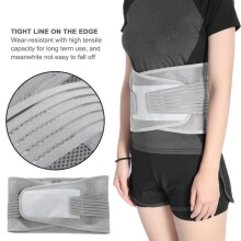 CEN Adjustable Breathable Orthopedic Abdominal Support Belt for Waist Tension Relief (L)