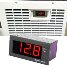 Digitaler Temperaturregler - TPM-900 - 220 V - Bereich von -40 C bis +110 C - LED-Anzeige - Genauigkeit 1 C