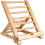 Supporto per tablet RisingFF in bambù, supporto per iPhone, iPad, tablet e tutti i telefoni cellulari (formato grande) 1