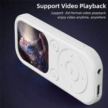 MP3 Player with 5.4 HiFi Speaker Voice Recorder 2.01in Screen Multi Functional Portable Music Players