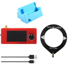 SI4732 Radio 1.9inch Display 10KHz-180MHz FM/AM/LSB/USB Shortwave Radio Receiver SI4732 Radio Receiver+Antenna+Stand