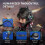 Cuffie con orecchie da gatto e microfono per Xbox One / PS4 / PC / Nintendo Switch - Nere 4