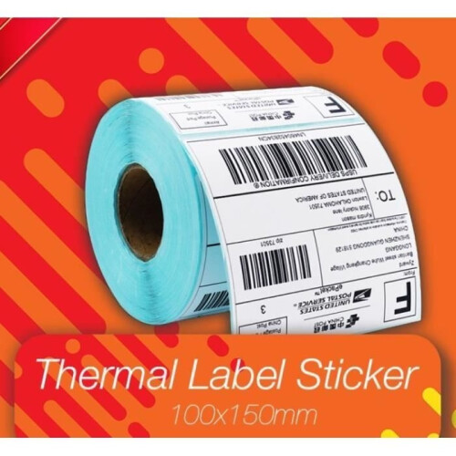 Thermal Label Roll - Unspecified - 4"x6" - 500 Labels - 40mm Core - Waterproof 1