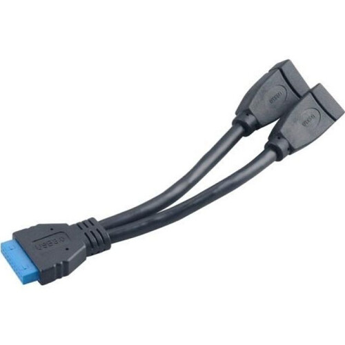 Εσωτερικό καλώδιο USB για μητρική πλακέτα σε 2 θηλυκές θύρες