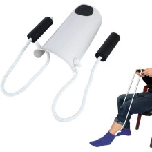 Enfile-chaussettes Sock Aid, un système de glissement facile pour femmes, hommes, seniors et femmes enceintes. Facile à enfiler et