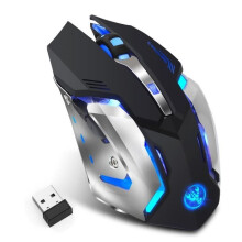 Draadloze gamingmuis - ZGEER - Model - 2400 dpi - Oplaadbaar - 7 RGB-kleuren