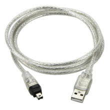USB 2.0-kabel (mannelijk) compatibel met Firewire DV IEEE 1394 4-pins iLink-stekker voor DCR TRV75E camcorder