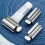 Set of 3 toothpaste tube squeezers and toothpaste holder 3