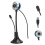 Webcam - Sonew - Mini webcam HD - Microfono digitale integrato - Ruotabile a 360 - Plug and Play 3