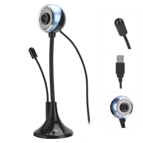 Webcam - Sonew - Mini webcam HD - Microfono digitale integrato - Ruotabile a 360 - Plug and Play 2