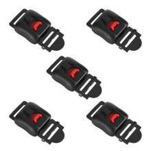 5pcs Motorcycle Helmet Chin Strap Clip Quick Release Buckle