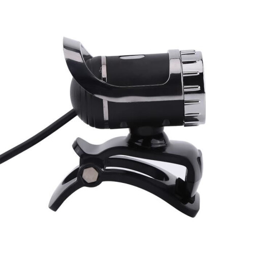 HD Webcam - Qiilu - 12M Pixels - Integrated microphone - 360 rotation - USB 2.0
