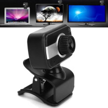 Professionelle HD-Webcam, 12-MP-USB-Webcam, 360-HD-Webkamera mit integriertem Mikrofon, Desktop-PC-Kamera für MSN, ICQ und Computer