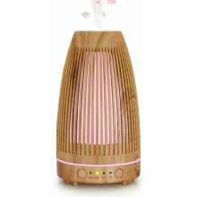 Electric essential oil diffuser with 14-color LED light for home and yoga, multiple colors. Large light.