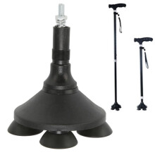 SEC Quadruple Foot Walking Cane 360 4 Feet Aluminiumlegering Schokabsorptie SC022