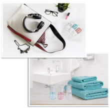 Mist Spray Bottle, Empty Reusable Plastic Travel Spray Bottle for Skincare Lotion/30ml