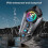 Bluetooth-intercom voor motorhelm - Motorintercomset Bluetooth 5.4 Dual-Chip - 2x - Bereik tot 500 meter - IP56 5