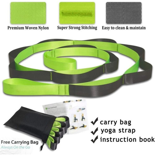 Non-elastic training band with loops 1