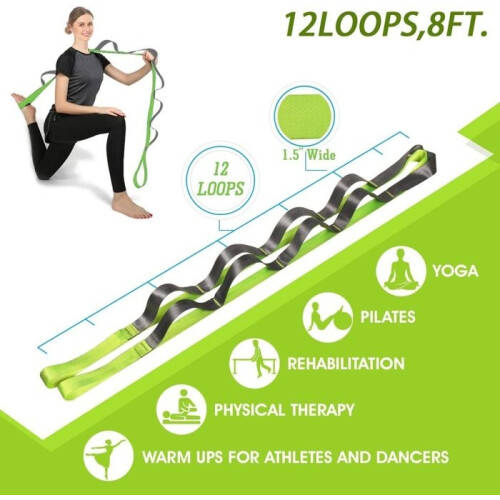 Nicht-elastisches Trainingsband mit Schlaufen 2