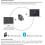 2pcs Wireless Bluetooth Mice with LED Screen, Rechargeable, 7 Buttons, 3200 DPI, Ergonomic Wireless Mouse, Vertical Mouse, Gray 2