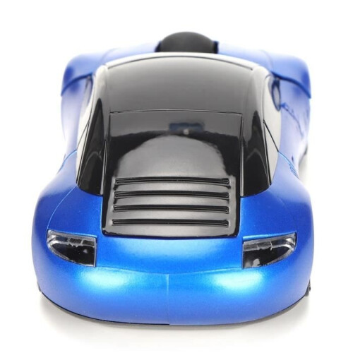 Mouse wireless - Dilwe - Mouse a forma di auto - Ergonomico - 2.4G - USB 2
