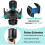 Universal Adjustable Car Cup Holder, Car Cup Holder Enlarger for Bottles and Mugs less than 5.51" 2