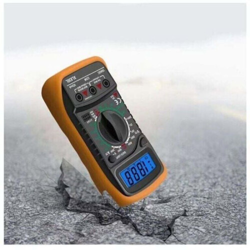 XL830L Digital Multimeter, 2000 Counts, Mini Tester, Battery, Current, Voltage, Backlit LCD, DE PZCC 2