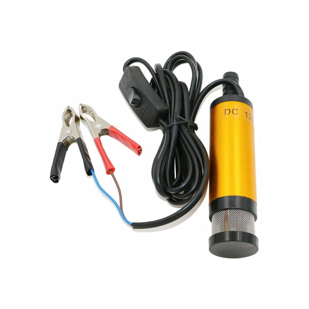 12V Submersible Pump For Pumping Water, Diesel, 38Mm, Fuel Transfer Pump For Oil, Diesel, And Water, Ensoleill Label 9102920061565