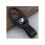 Metal key pendant replacement with leather for BMW 3