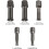 8-Piece Motorcycle Bearing Puller Kit, 9-30mm Internal Bearing Removal Tool Set 4