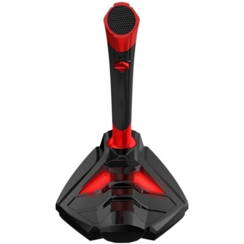 Microfono USB - Professionale - Gaming - Rosso - Compatibile con PS4 - Eccellente qualità audio 1