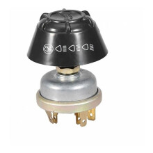 Interruttore clacson per trattore impermeabile da 12 V, pulsante in metallo, compatibile con Massey Ferguson, vari colori, Largelight